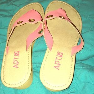 Cute coral wedges